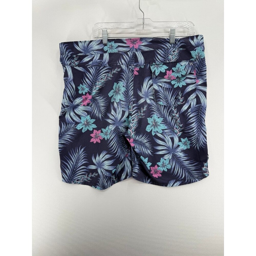 Hurley Board Shorts Mens 36 10" Futura Floral AOP Beach Swim Trunks - Picture 2 of 6